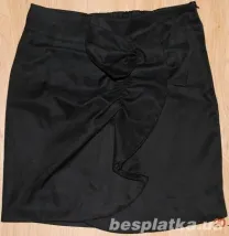 Продам б/у юбку для школы (Украина) чёрного цвета