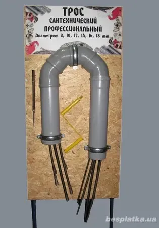 Сантех трос 12мм, для чистки канализационных труб, вал гибкий,вибровал