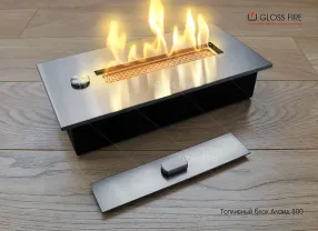 Биокамины. Топливный блок Алаид Style 300 ТМ Gloss Fire