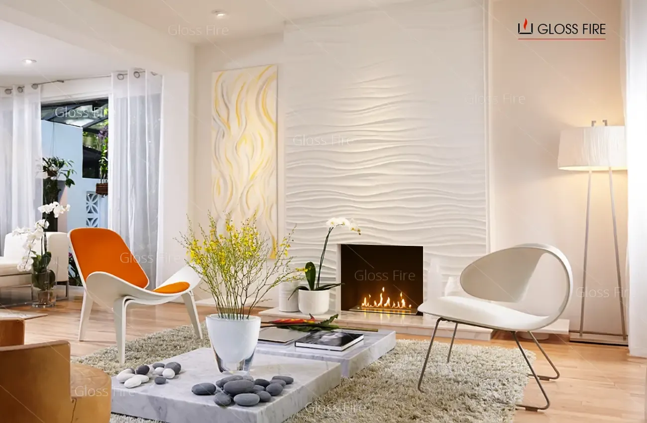 Биокамины. Топливный блок Алаид Style 500 ТМ  Gloss Fire 6