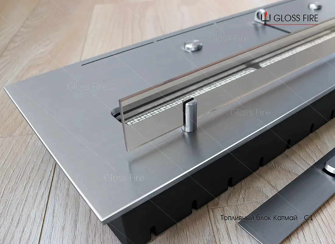 Биокамины. Топливный блок Катмай С1-50 ТМ Gloss Fire 5