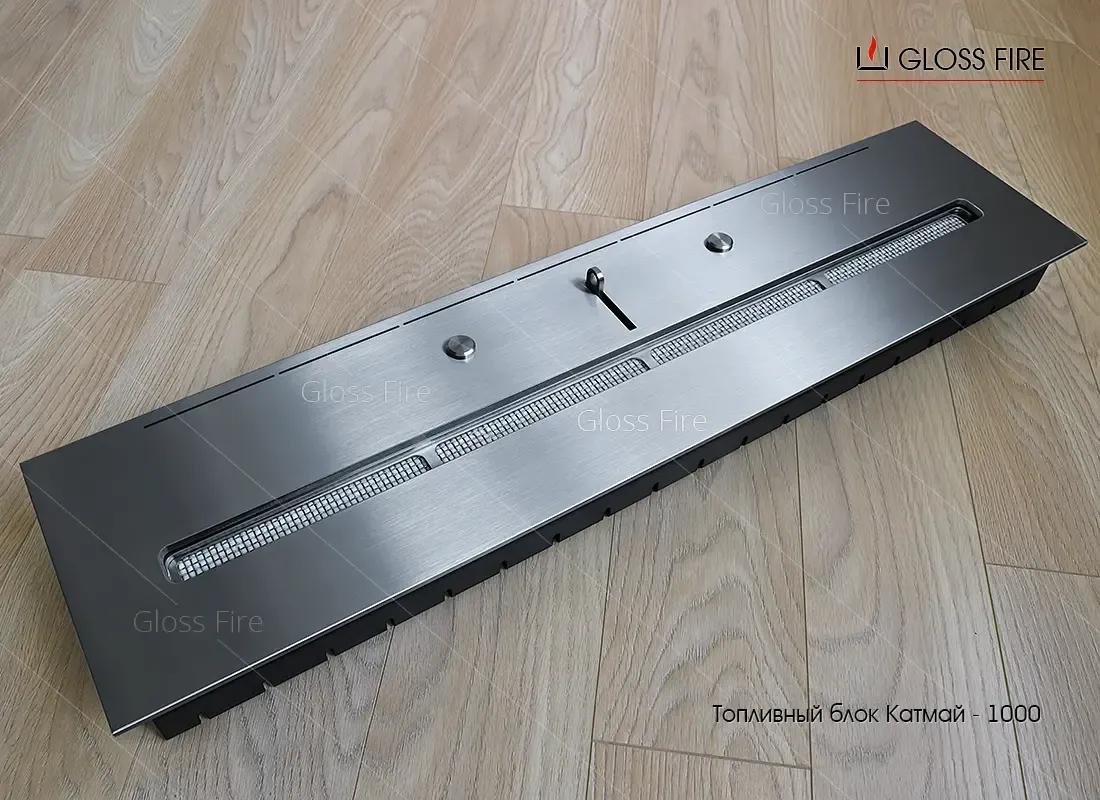 Биокамины. Топливный блок Катмай 1000 ТМ Gloss Fire 4