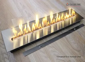 Биокамины. Топливный блок Катмай 1000 ТМ Gloss Fire