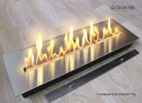 Биокамины. Топливный блок Катмай 750 ТМ Gloss Fire