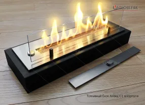 Биокамины. Топливный блок Алаид Style К-C1 ТМ Gloss Fire