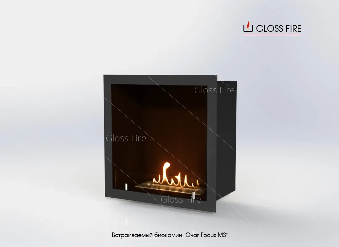 Встраиваемый биокамин Очаг MS-арт.010 2
