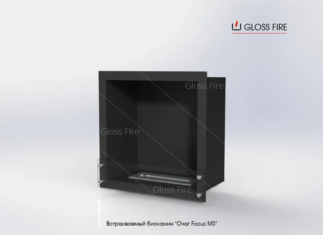 Встраиваемый биокамин Очаг MS-арт.010 4