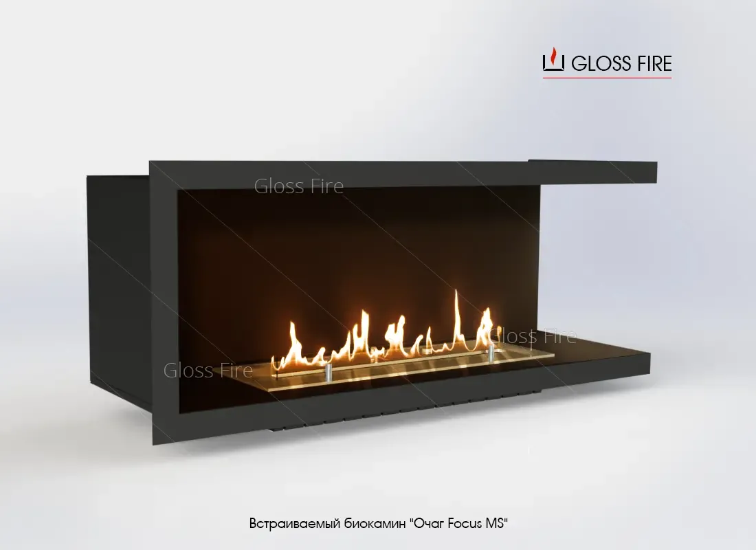 Встраиваемый биокамин Очаг MS-арт.007 2