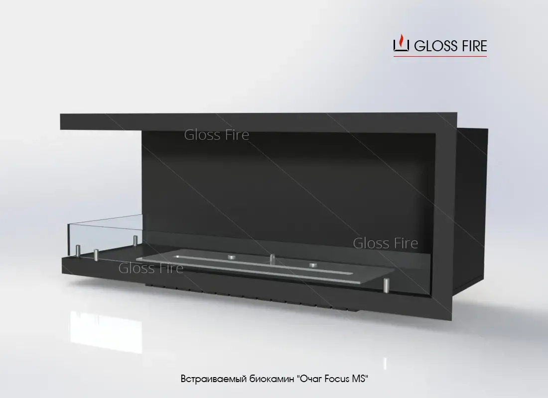 Встраиваемый биокамин Очаг MS-арт.006 3