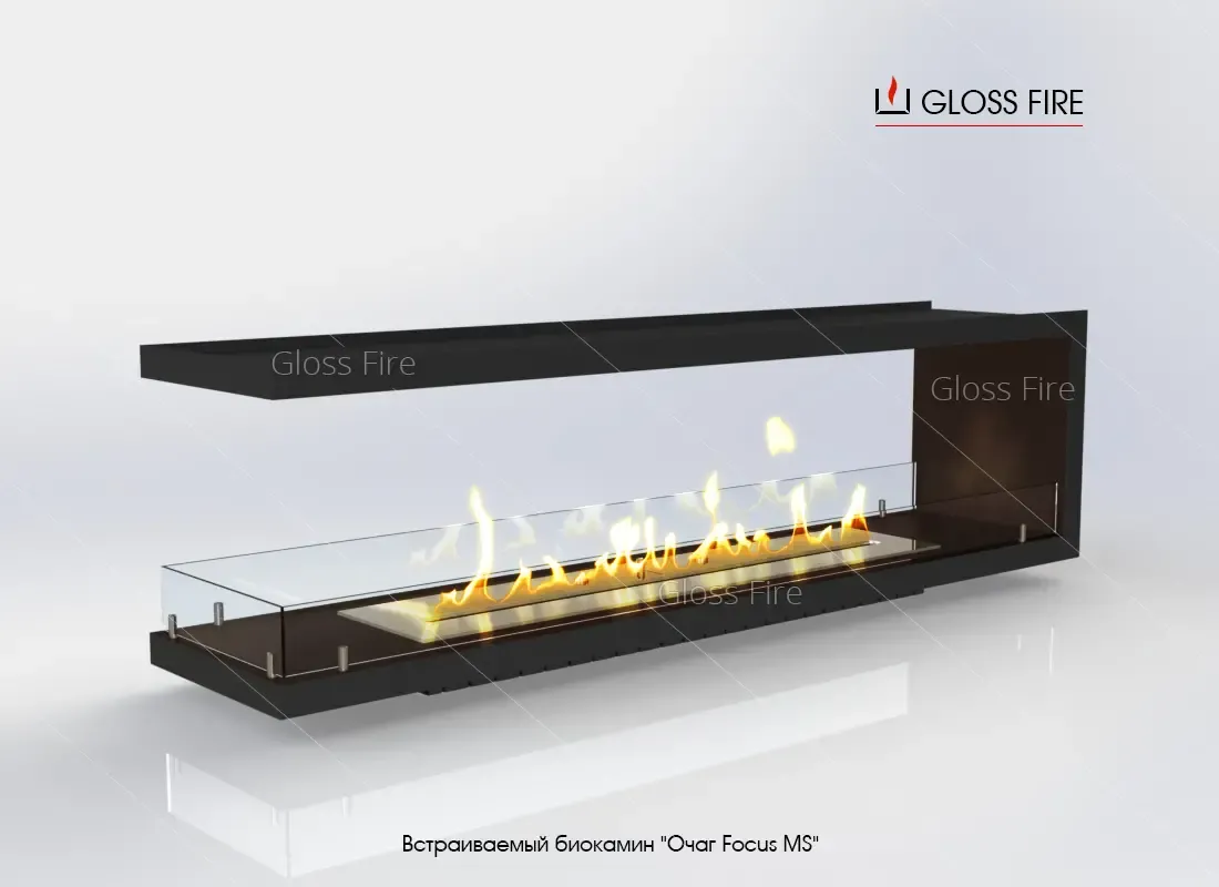 Встраиваемый биокамин Очаг MS-арт.002 3