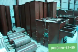 Норийная труба 200 , 630  норийный короб  , зернопровод , нории