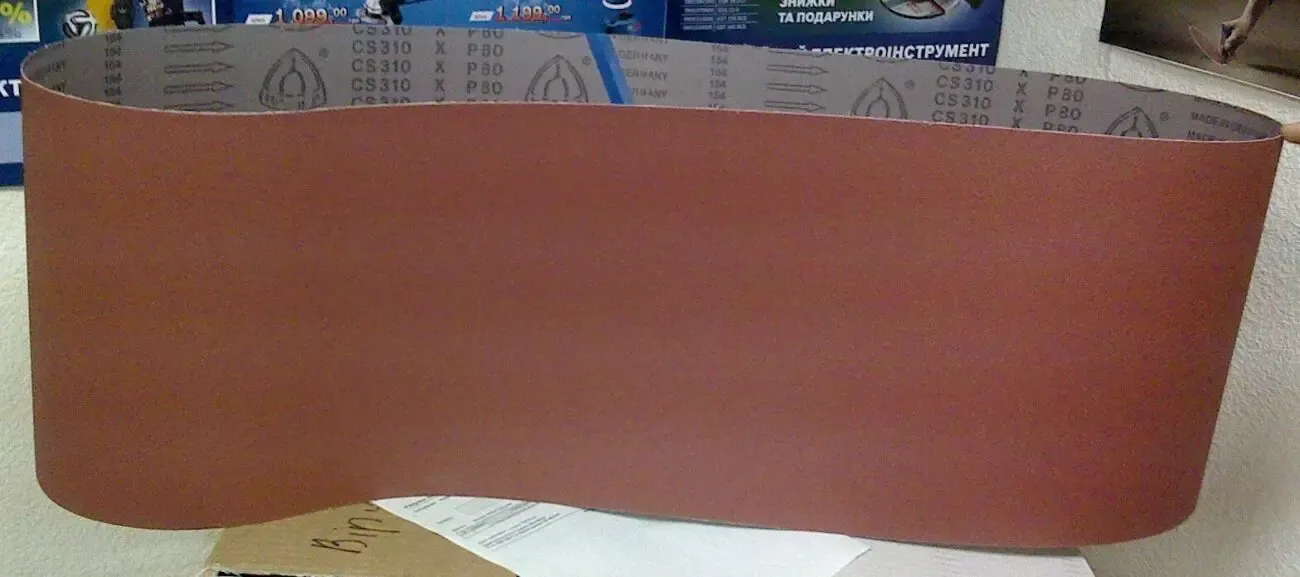 Шлифовальные ленты для гриндера Klingspor, Vsm, Norton все размеры 10