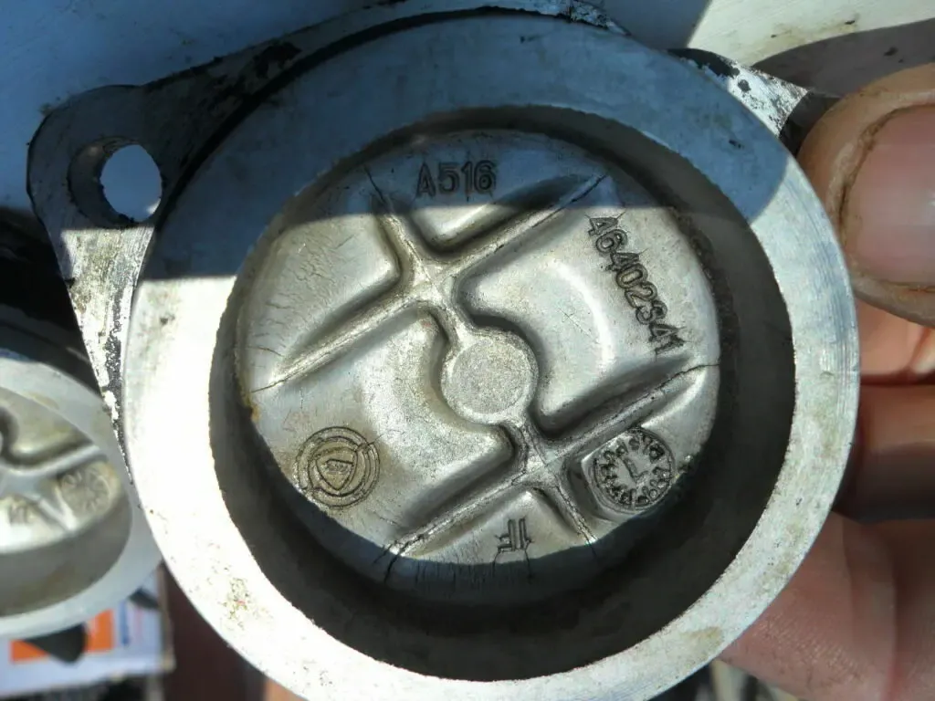 Крышка корпуса распредвала Fiat 1.6 16v, фиат, оригинал 46402342 5