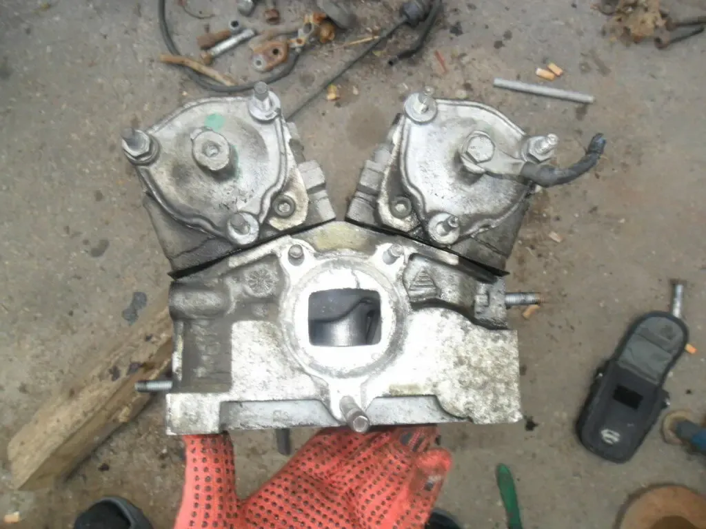 Крышка корпуса распредвала Fiat 1.6 16v, фиат, оригинал 46402342 2