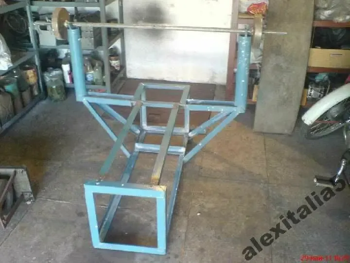 Скамья для жима лежа без штанги мощная 5