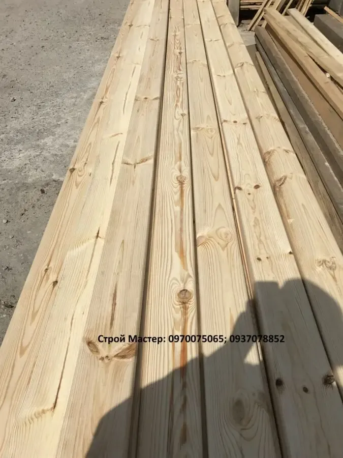 Палубная доска сосна 35 мм . первый сорт. 4