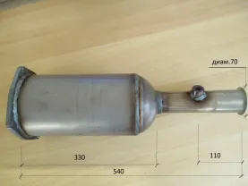 Сажевый фильтр ситроен C5, пежо 407 для двигателя 2.0 Hdi Dw10bted4.