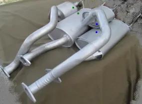 Глушитель ( резонатор ) на Ssangyong Rexton ( санг йонг рекстон ).