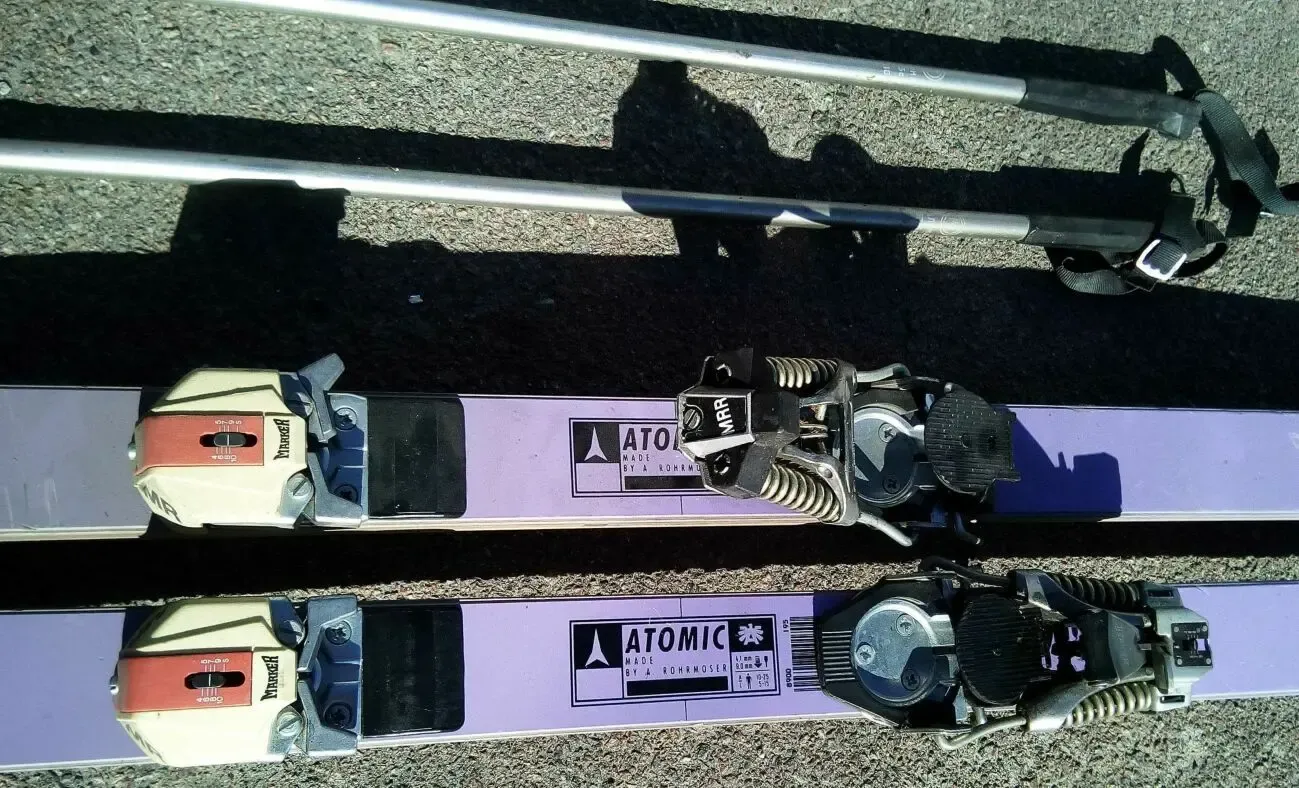 Продам горные лыжи Atomic Carbon 3d 70 System (оригинал) 195 см (б/у). 2