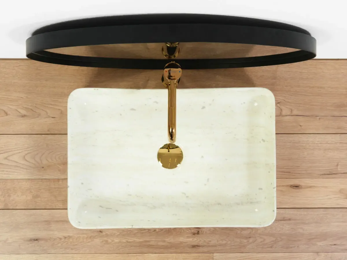 Умывальник на столешницу Rea Kim 51 см. 4