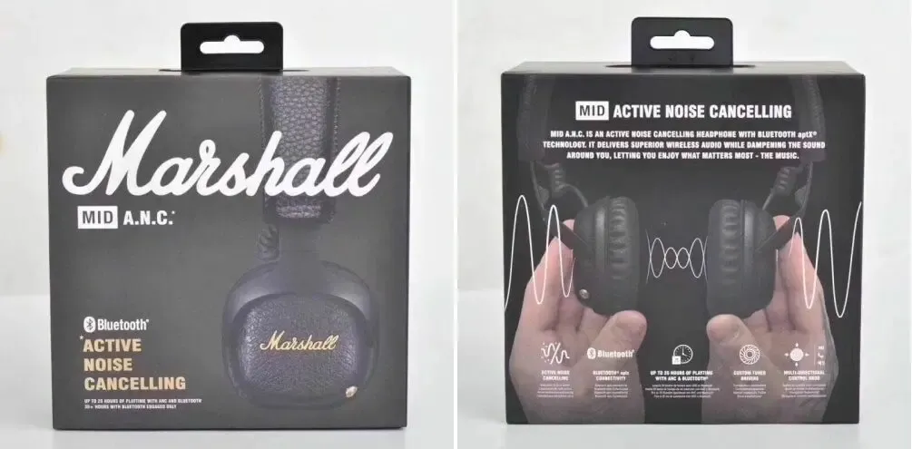 Наушники Marshall Bluetooth Mid A.n.c 3