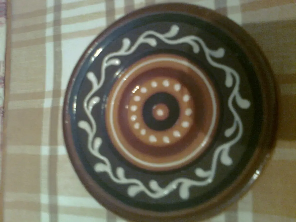 Керамическая настенная тарелка, ретро - ссср 4