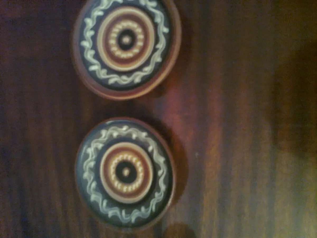 Керамическая настенная тарелка, ретро - ссср 2