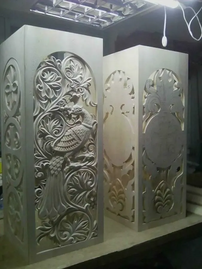 Карниз из дерева 3