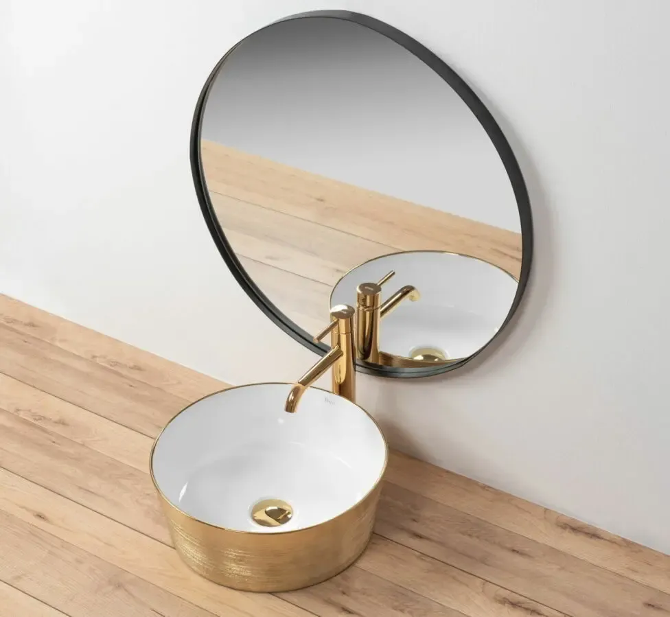 Умывальник на столешницу Rea Alisa 36.5 см. 5