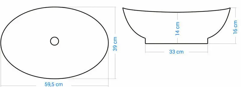 Умывальник на столешницу Rea Wendy N 59.5 см. 5