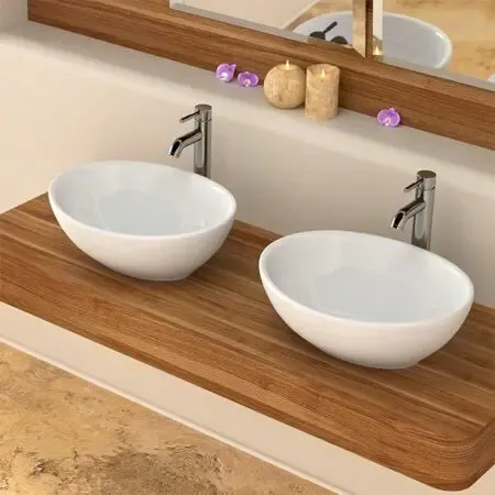 Умывальник на столешницу Rea Sofia 41.5 см. 2