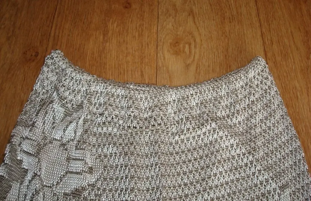 Anetpol Красивая льняная женская юбка лен вязанная Польша 46 3