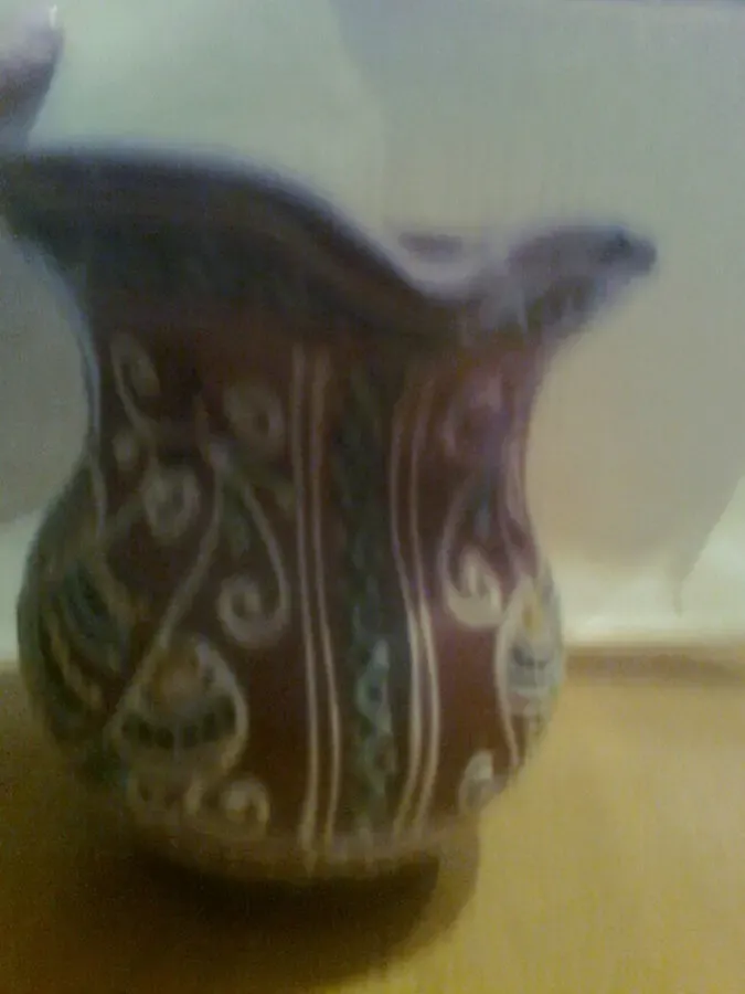 Красивый молочник с узорами отличного качества.  ретро - ссср. 6