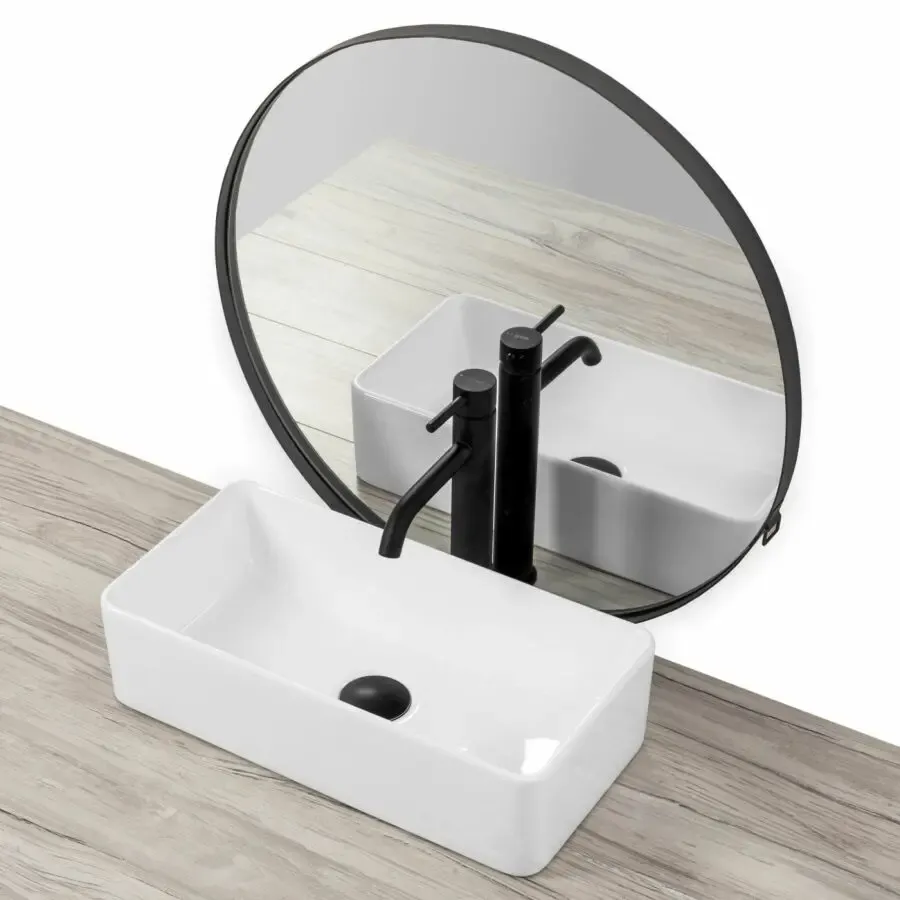 Умывальник на столешницу Rea Laura Slim 46.5 см. 2