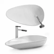 Умывальник на столешницу Rea Greta 76.5 см.