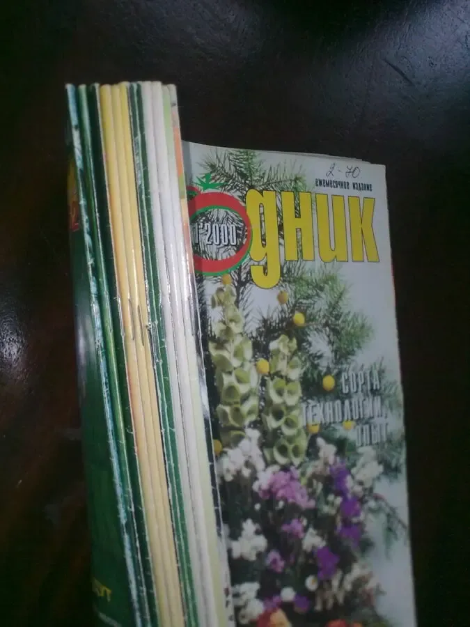 Журлналы огородник за 2000 год 3