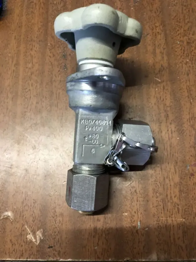 Продам вентиль запорный продувочный кво 7406