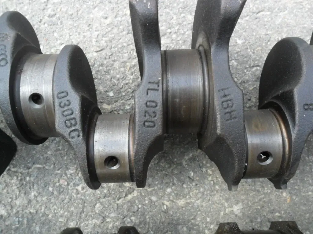 Коленвал фольксваген, ауди, сеат 1.0 бензин, оригинал, Hbh Tl020 030bg 7