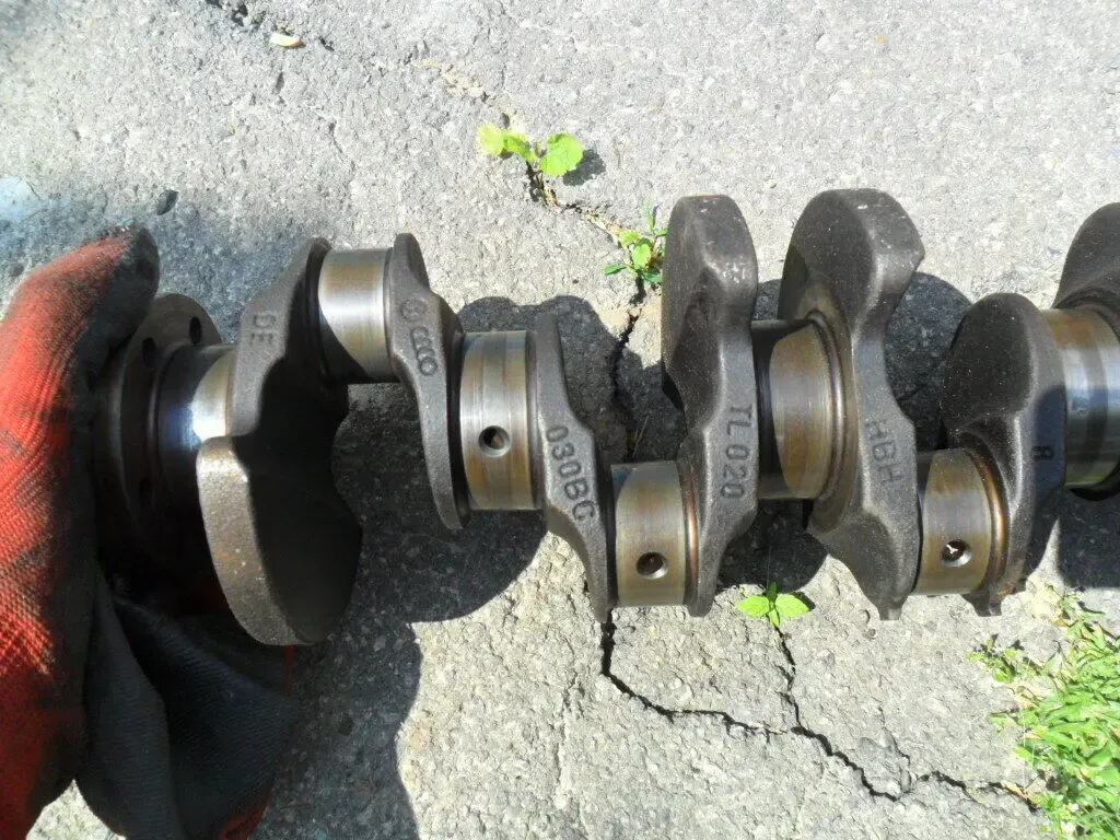 Коленвал фольксваген, ауди, сеат 1.0 бензин, оригинал, Hbh Tl020 030bg 10