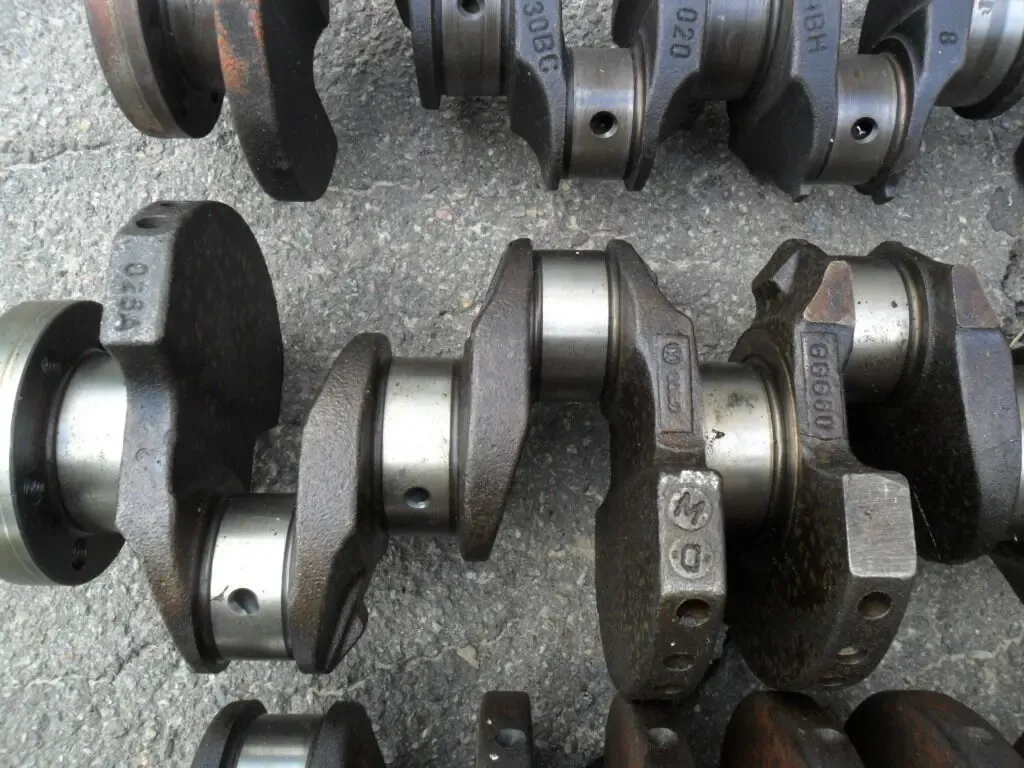 VAG 026105101 3, Коленвал Фольксваген, Ауди, 1.6 бензин, оригинал 5