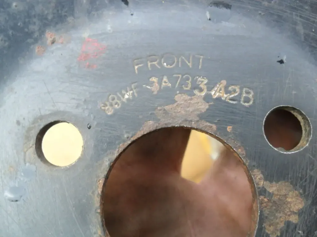 Шкив насоса гур форд сиерра, скорпио 2.0 дохц, 88wf3a733a2b, оригинал. 8