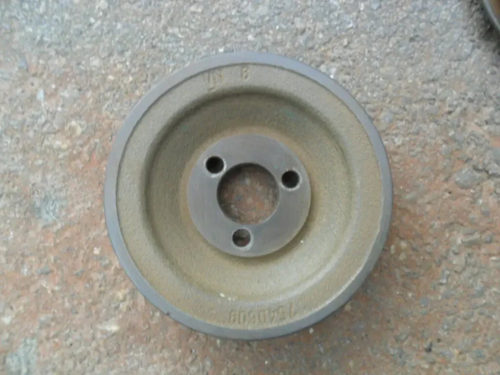 Шкив коленвала фиат Fiat 7540609 б/у, оригинал 5