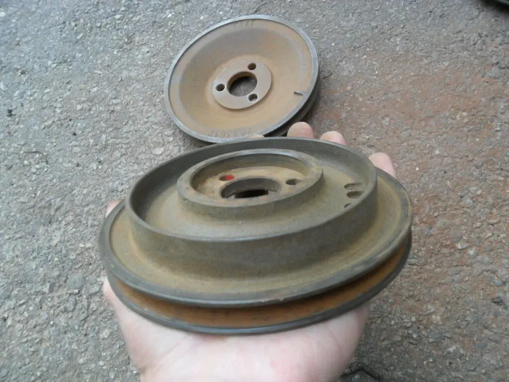 Шкив коленвала фиат, лянча, Fiat 7533612, оригинал 4