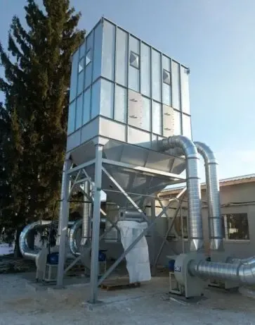 Аспирация деревообработка мебель цех производство уличного исполнения 4