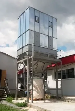 Аспирация деревообработка мебель цех производство уличного исполнения 5