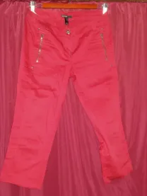 Бриджи mango красного цвета 42/S размер-size