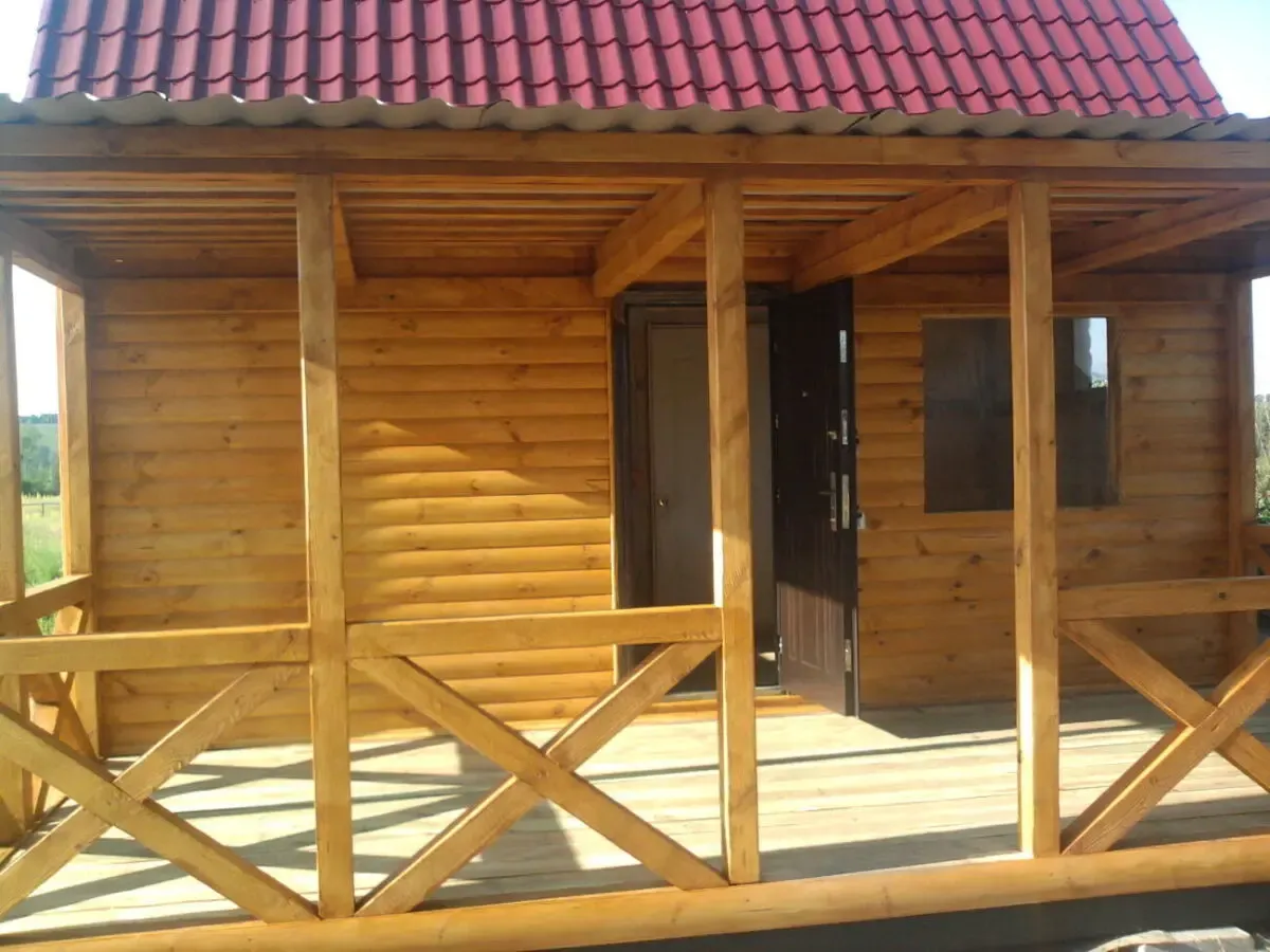 Дачные каркасные домики с доставкой и установкой по Киевской области. 4