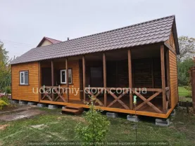 Дачные каркасные домики с доставкой и установкой по Киевской области.