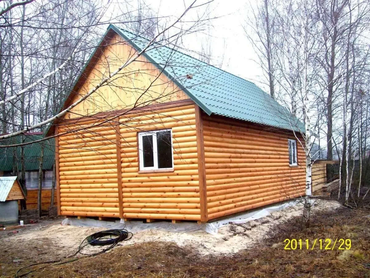 Садовий, дачный, (каркасный) домик .Евробрус. 5