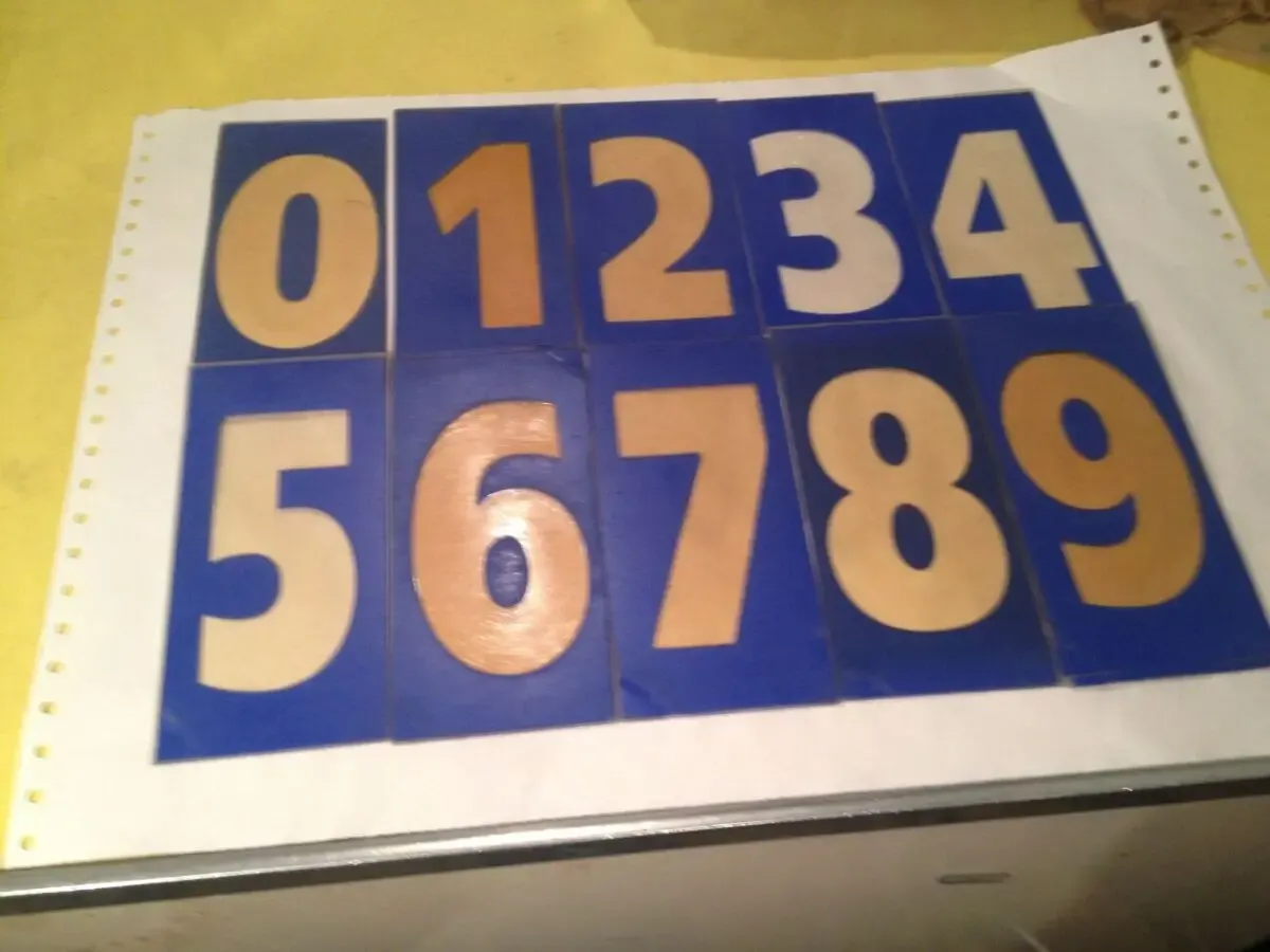 Сегмент-цифры